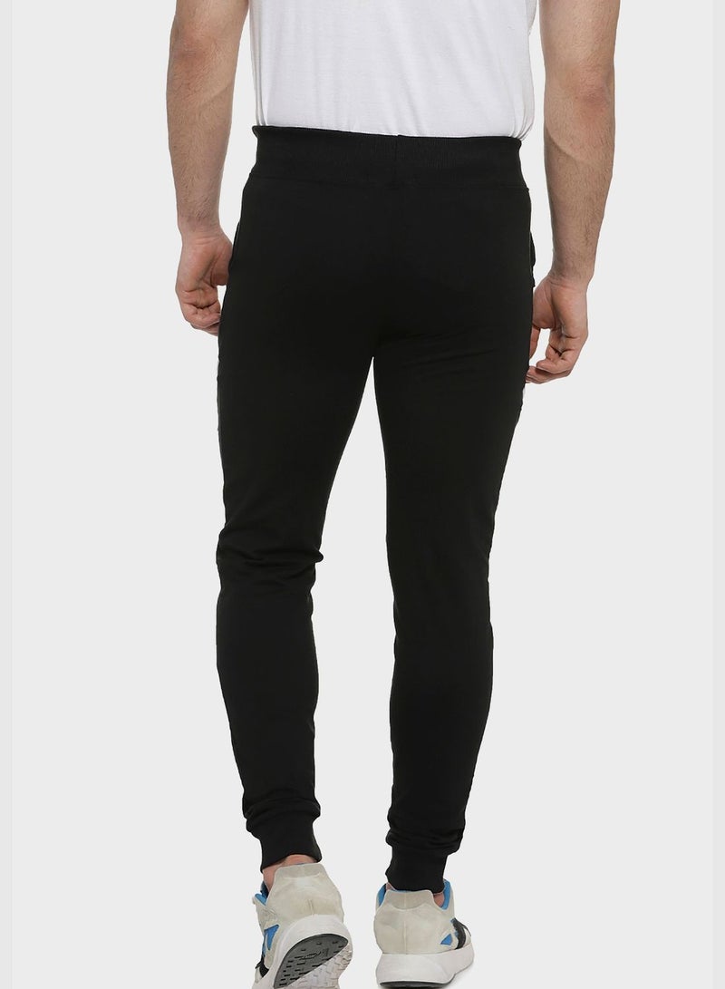 Elastic Waist Jogging Pants