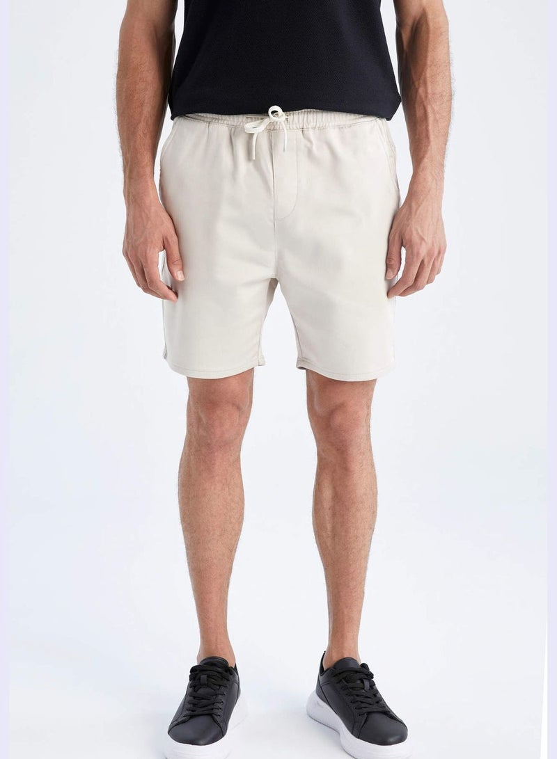 Man Slim Fit Woven Bottom Woven Short