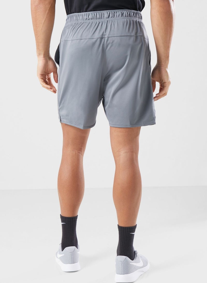 7In Dri-Fit Totality Knit Utility Shorts