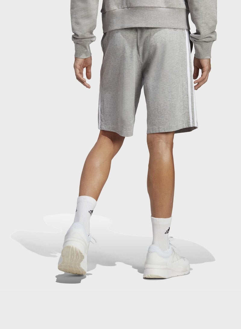 Essentials Single Jersey 3-Stripes Shorts