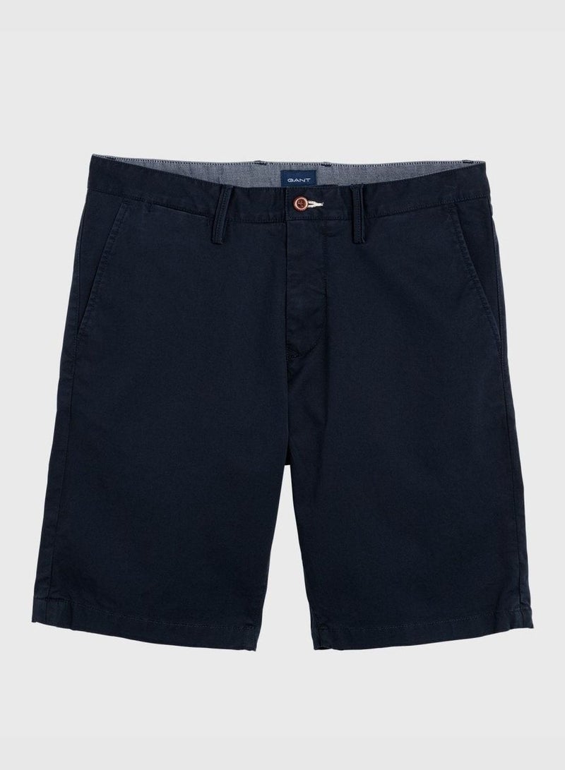 GANT Relaxed Fit Twill Shorts