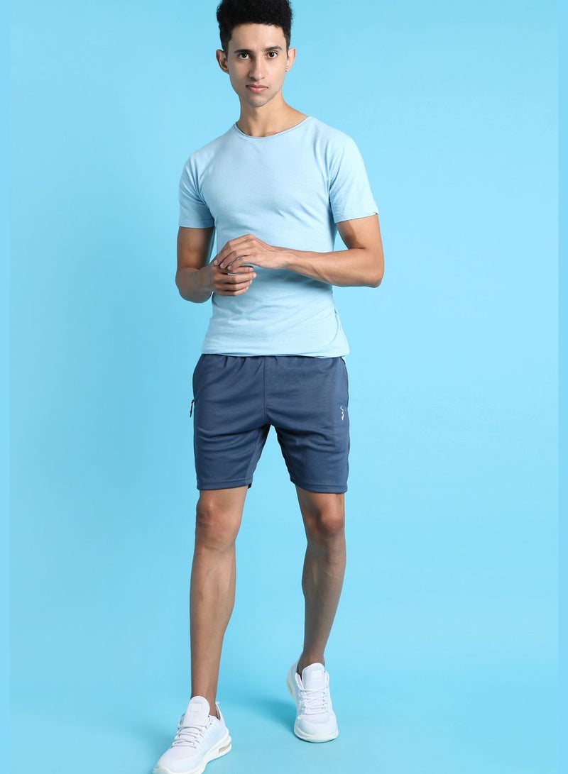 Men's Solid Casual Shorts