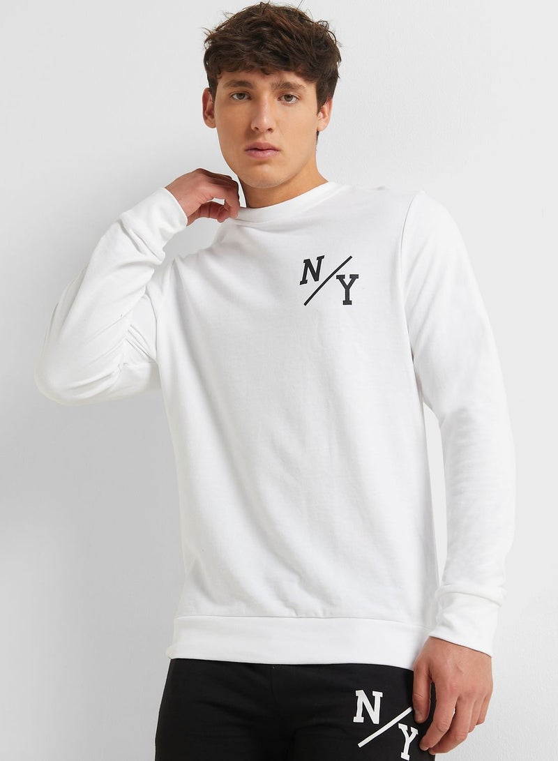 NY Sweatshirt & Joggers Set