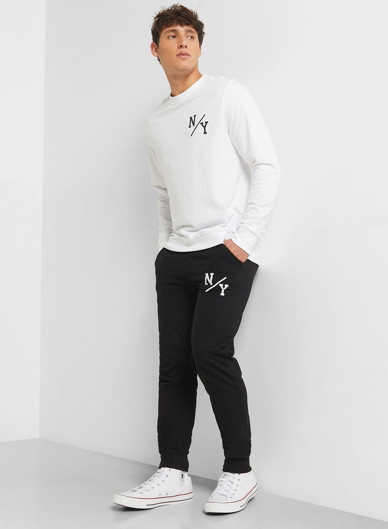 NY Sweatshirt & Joggers Set