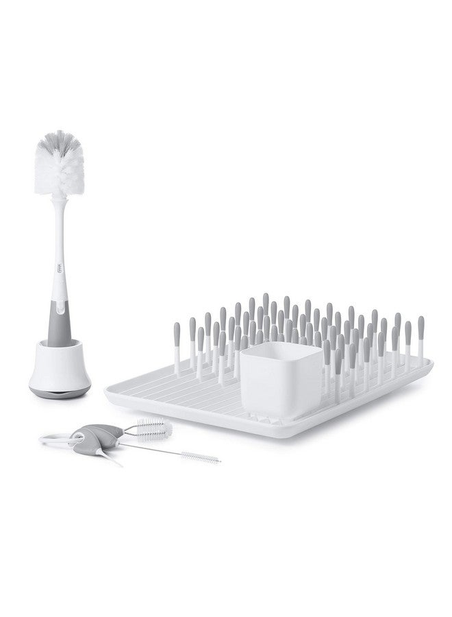 Tot Bottle & Cup Cleaning Set Gray
