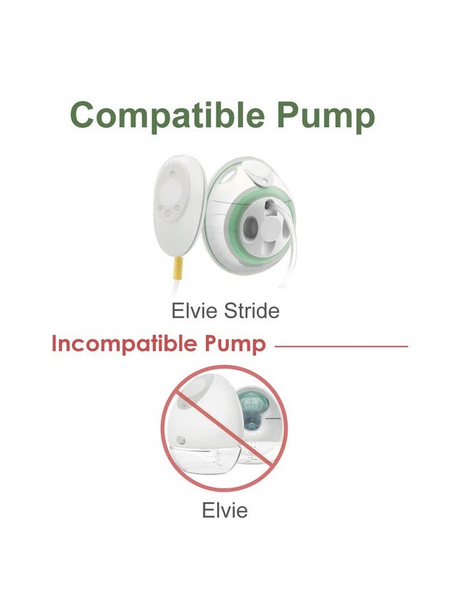 Duckbill Valve Compatible With Elvie Stride Pump; Not Original Elvie Stride Pump Parts Or Accessories 4Pc/Pk