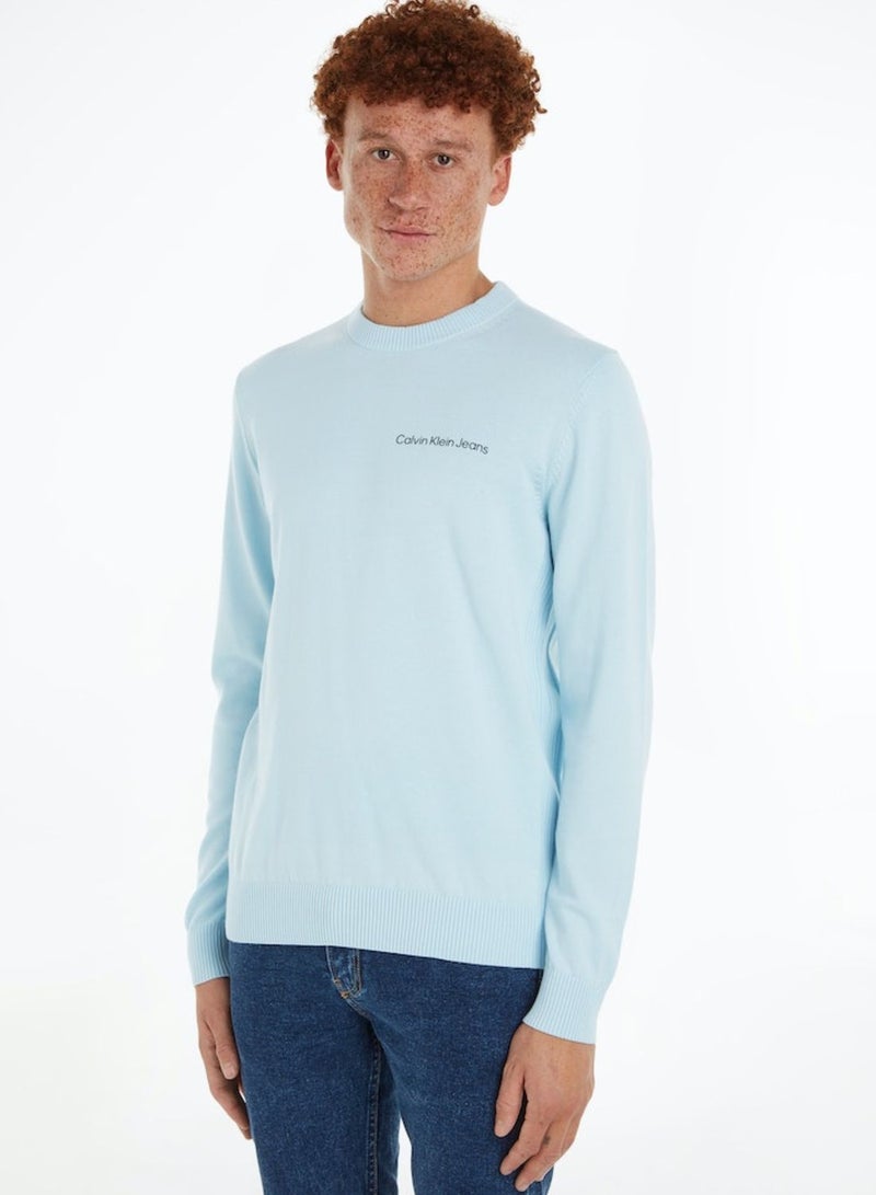 Logo Crew Neck Sweater