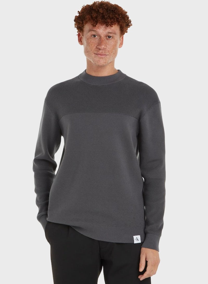 Essential Woven Sweater