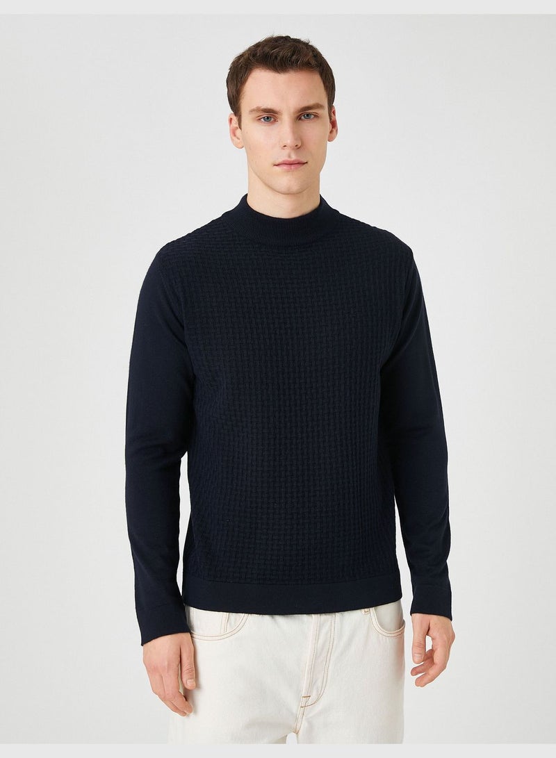 Knitwear Sweater Half Turtleneck Slim Fit