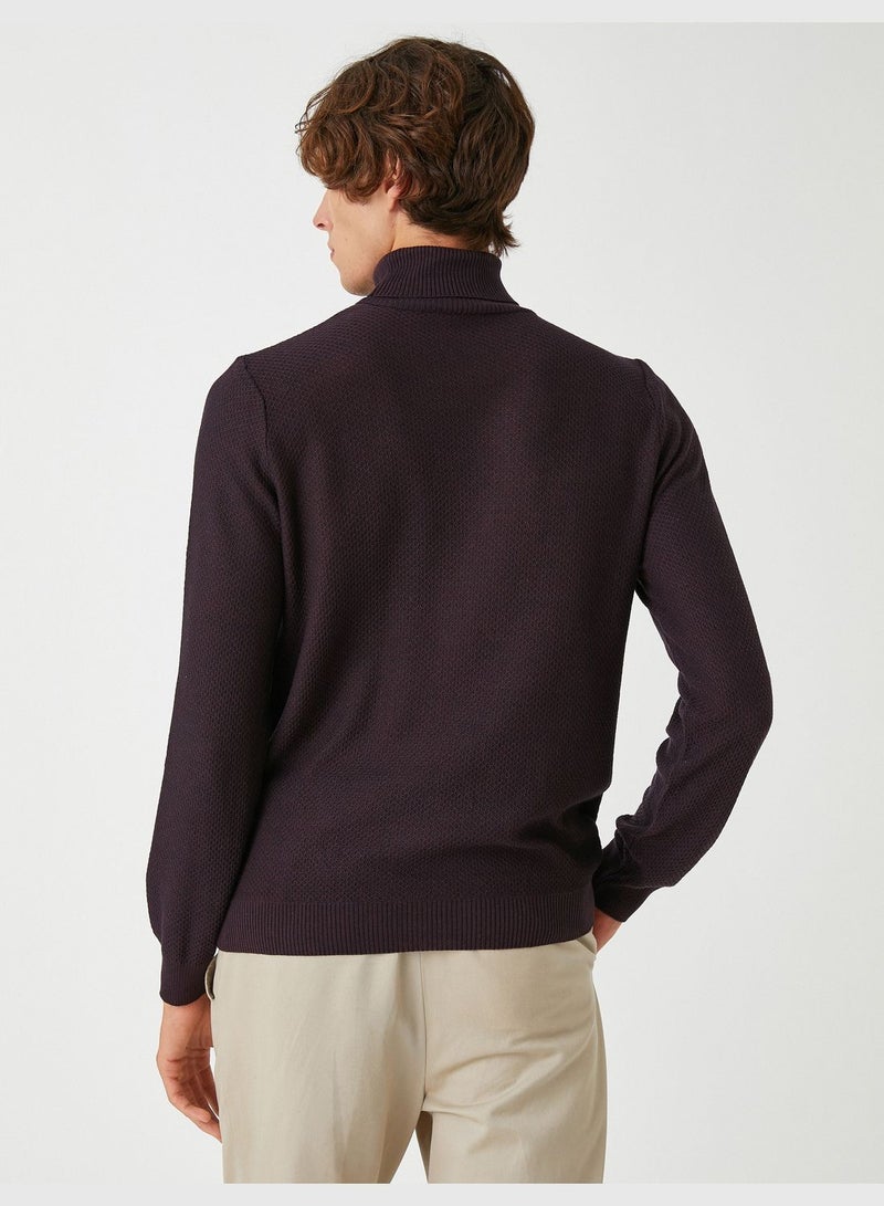 Basic Sweater Turtleneck