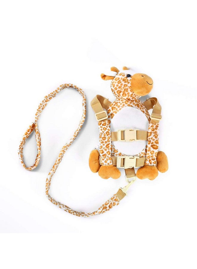 2 In 1 Giraffe Toddler Safety Harness Backpack Children'S Walking Leash Strap Kid Leash For 13 Years Old Toddler Leash For Boys And Girls