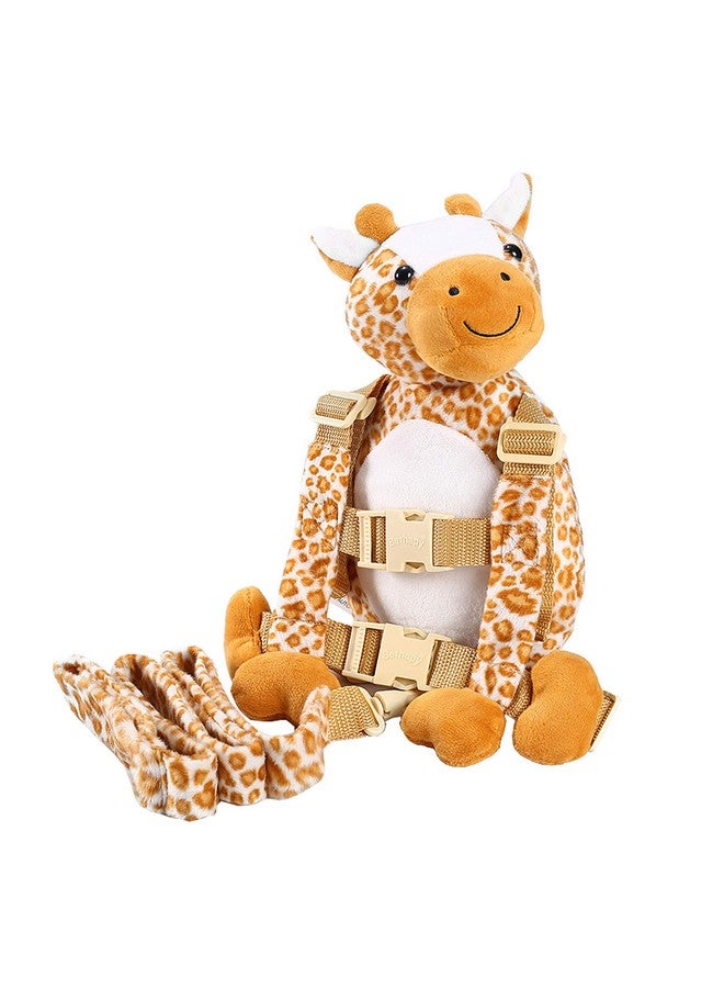 2 In 1 Giraffe Toddler Safety Harness Backpack Children'S Walking Leash Strap Kid Leash For 13 Years Old Toddler Leash For Boys And Girls