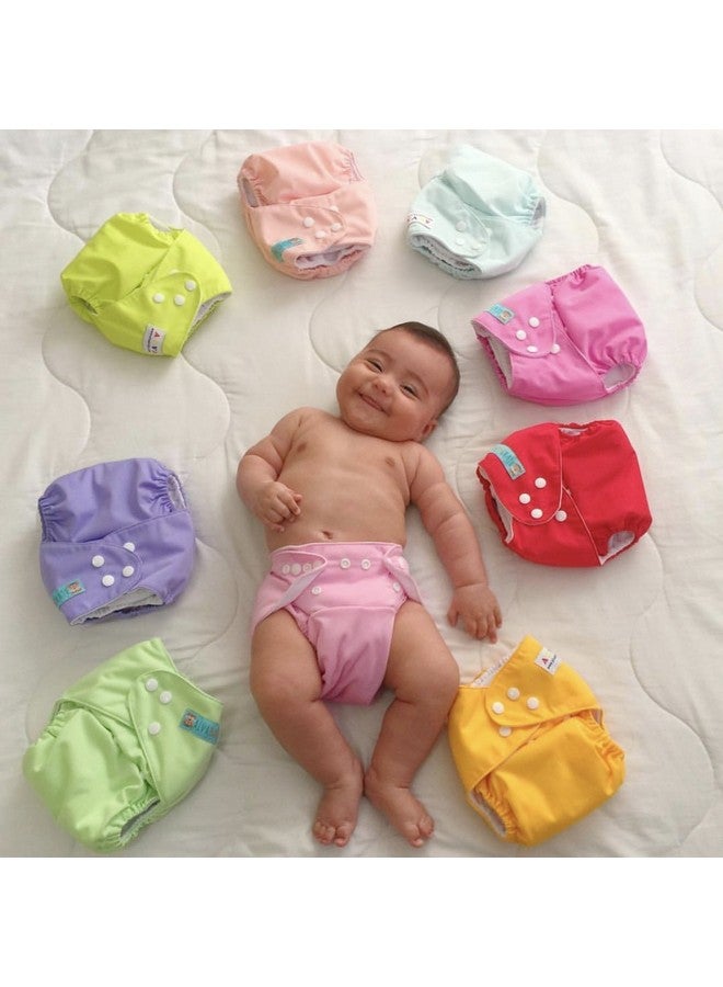 Newborn Cloth Diapers Pocket For Less Than 12Pounds Cloth Diaper 6Pcs With 12 Insert 6Svb03