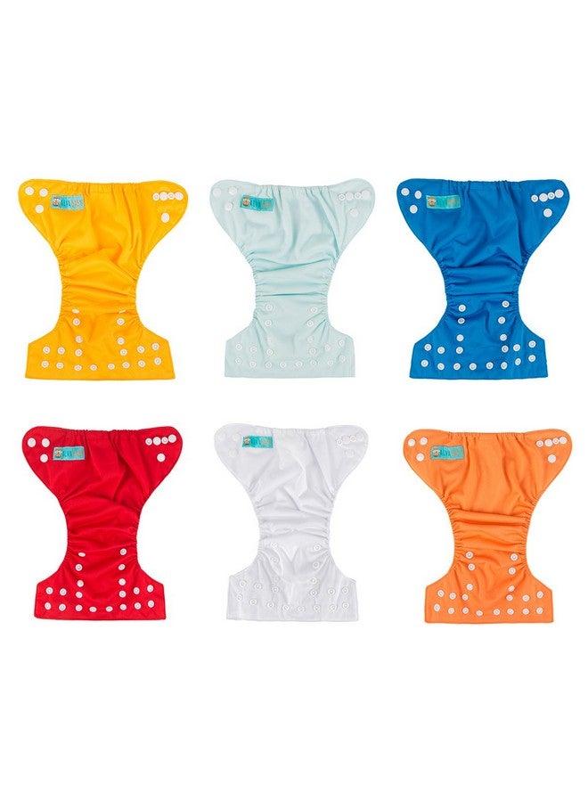 Newborn Cloth Diapers Pocket For Less Than 12Pounds Cloth Diaper 6Pcs With 12 Insert 6Svb03