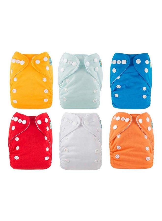 Newborn Cloth Diapers Pocket For Less Than 12Pounds Cloth Diaper 6Pcs With 12 Insert 6Svb03