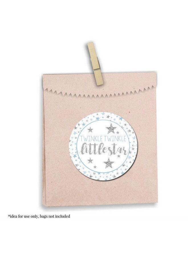 Twinkle Twinkle Little Star Boy Baby Sprinkle Baby Shower Thank You Sticker Labels 40 2