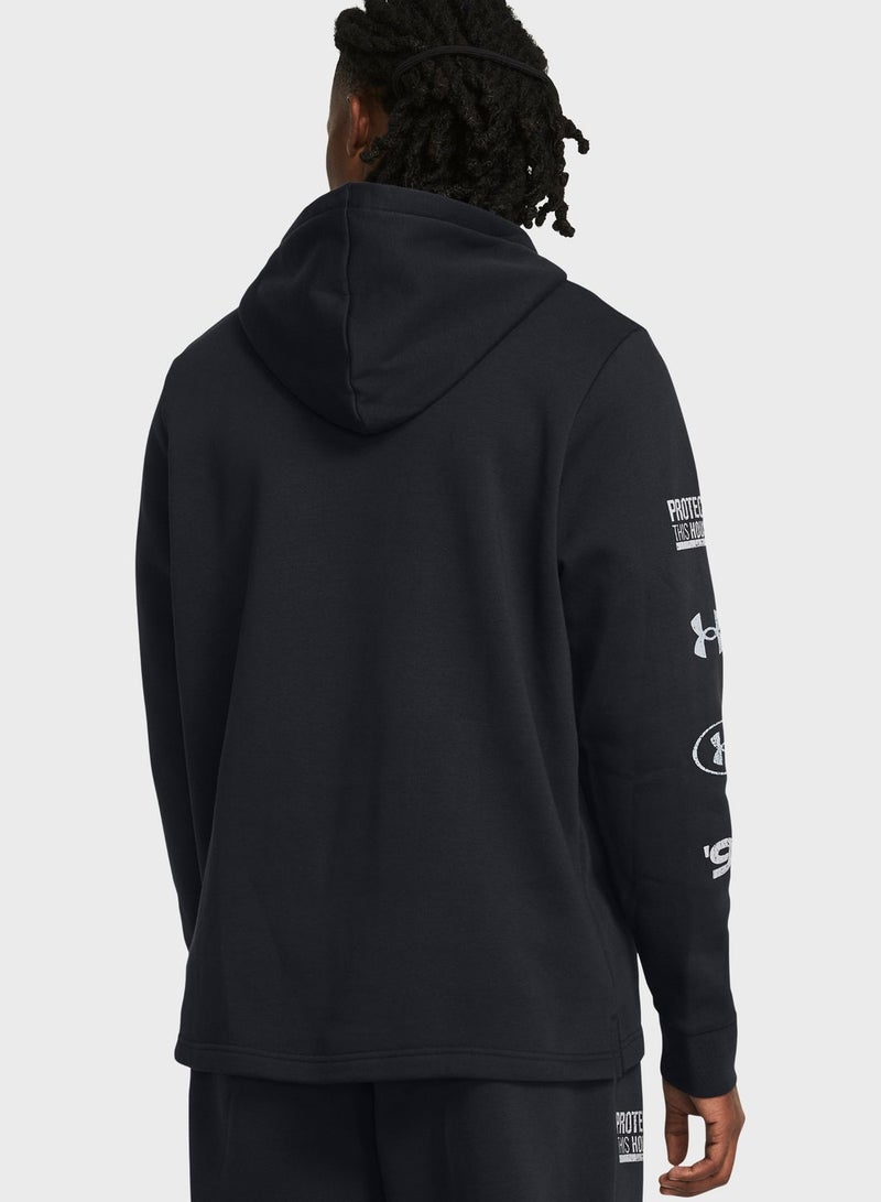 Essential Fleece Novelty Hoodie