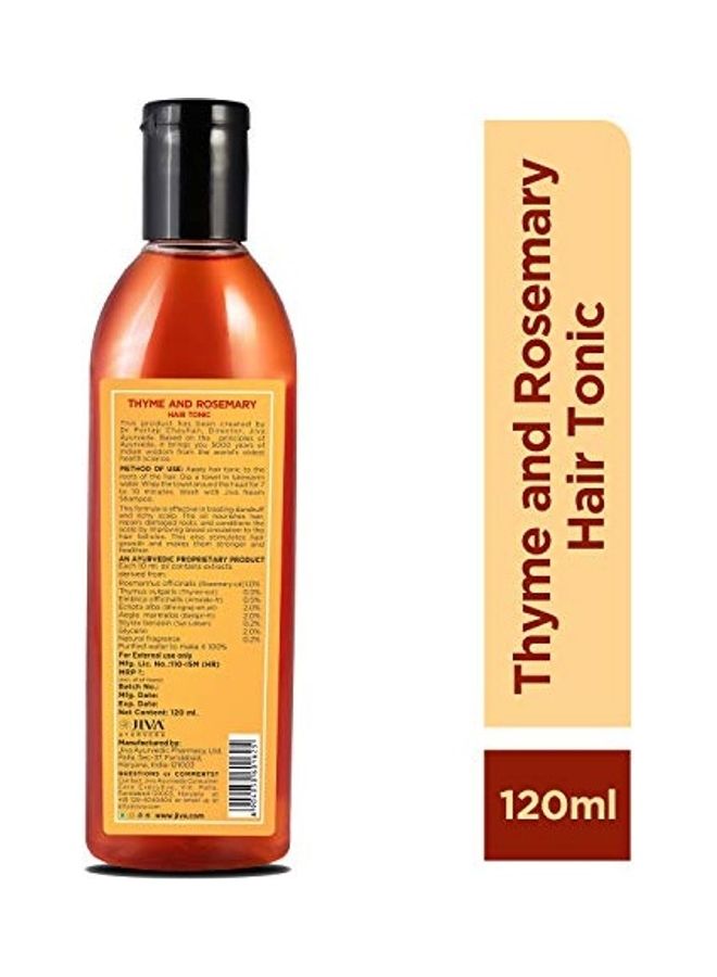 Pack Of 2  Thyme And Rosemary Hair Tonic Multicolour 240ml