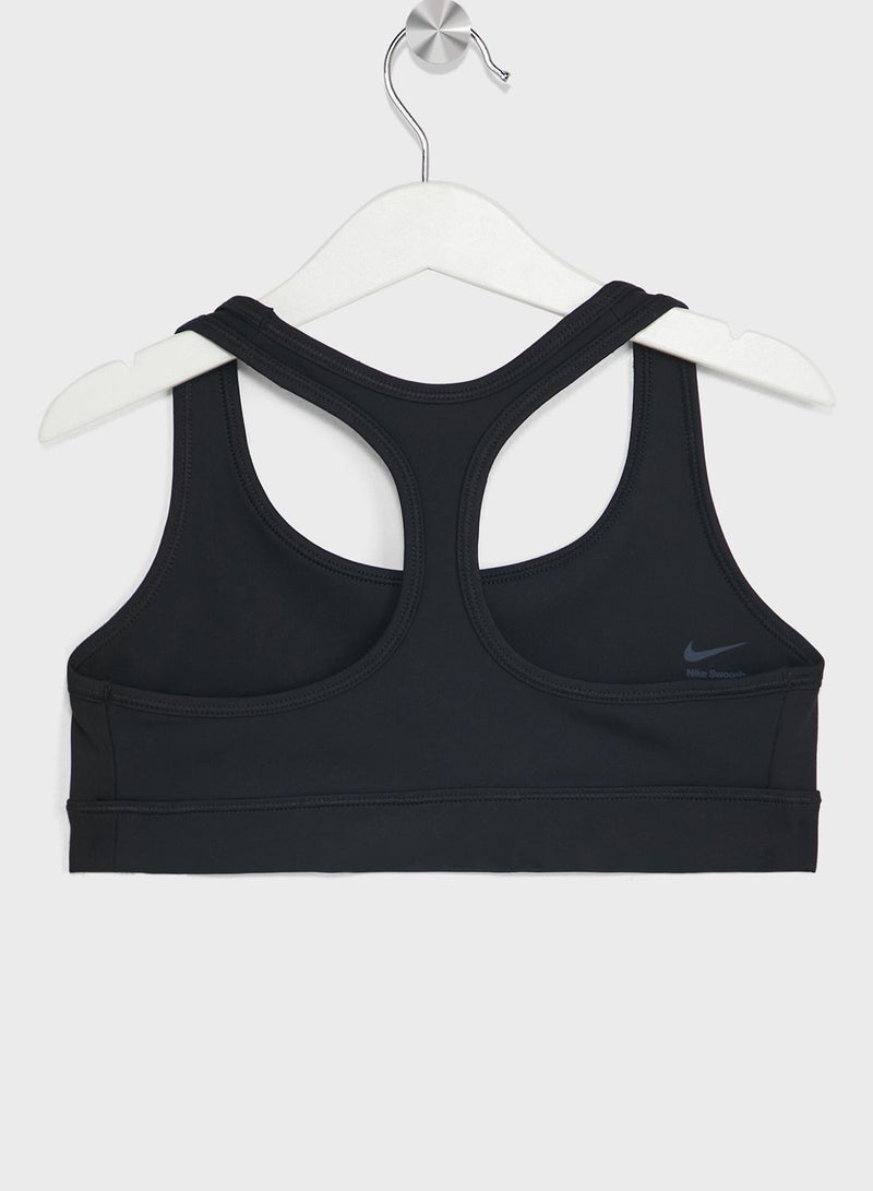 Youth Dri-Fit Swoosh Bra