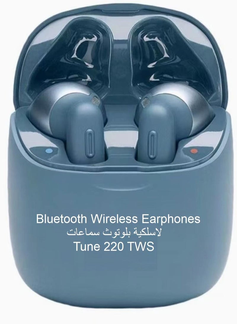 Bluetooth Wireless Earphones Blue