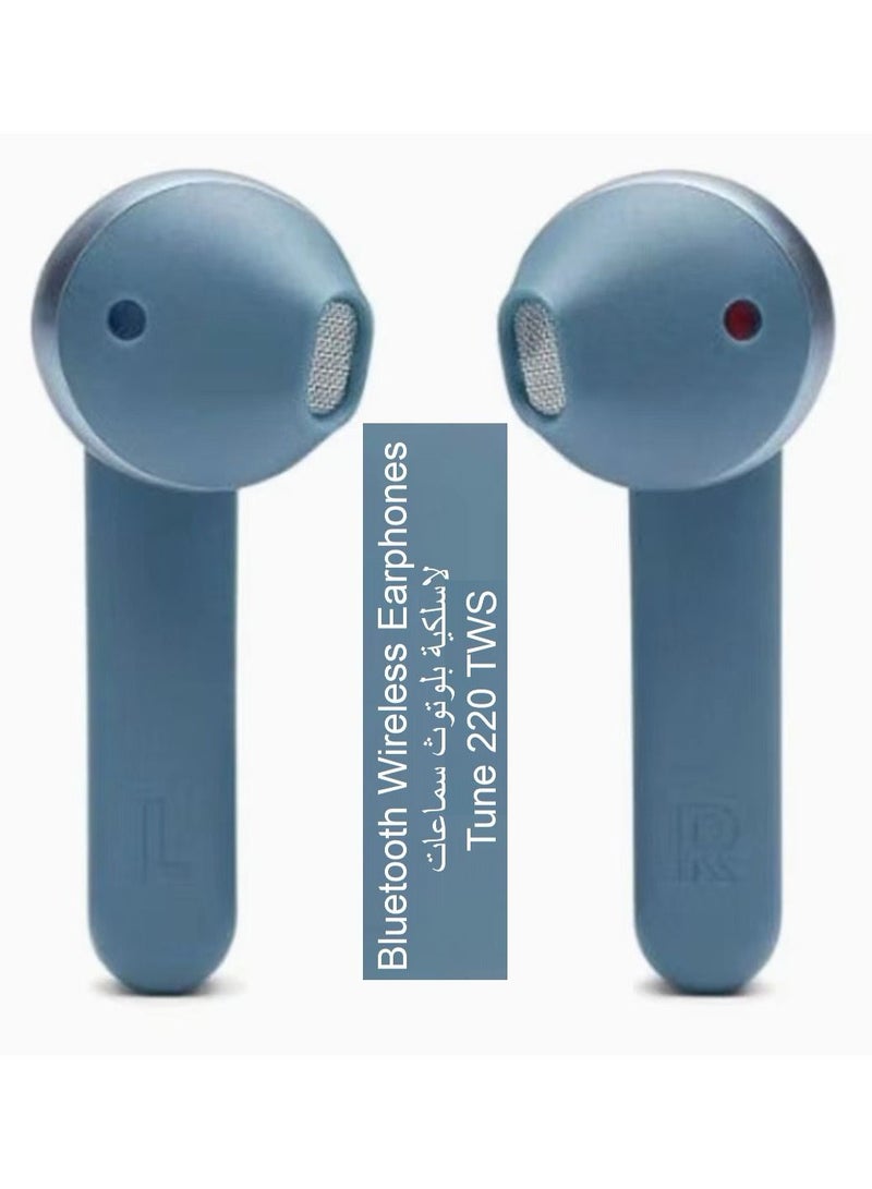 Bluetooth Wireless Earphones Blue