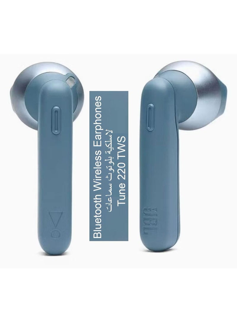 Bluetooth Wireless Earphones Blue