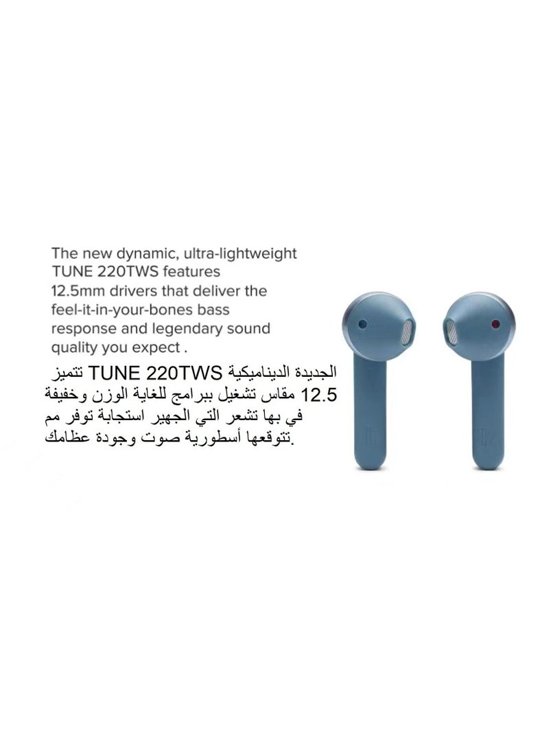 Bluetooth Wireless Earphones Blue