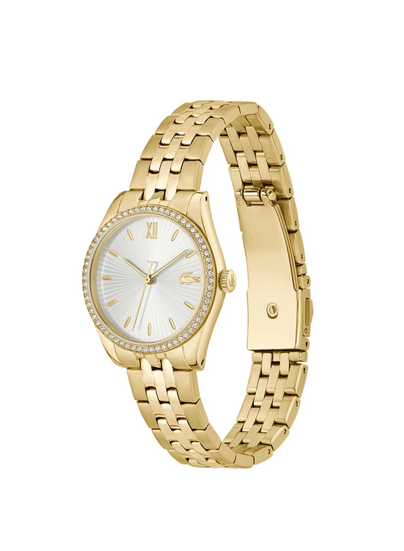 Women's Analog Round Shape Stainless Steel Wrist Watch 2001324 - 30 Mm