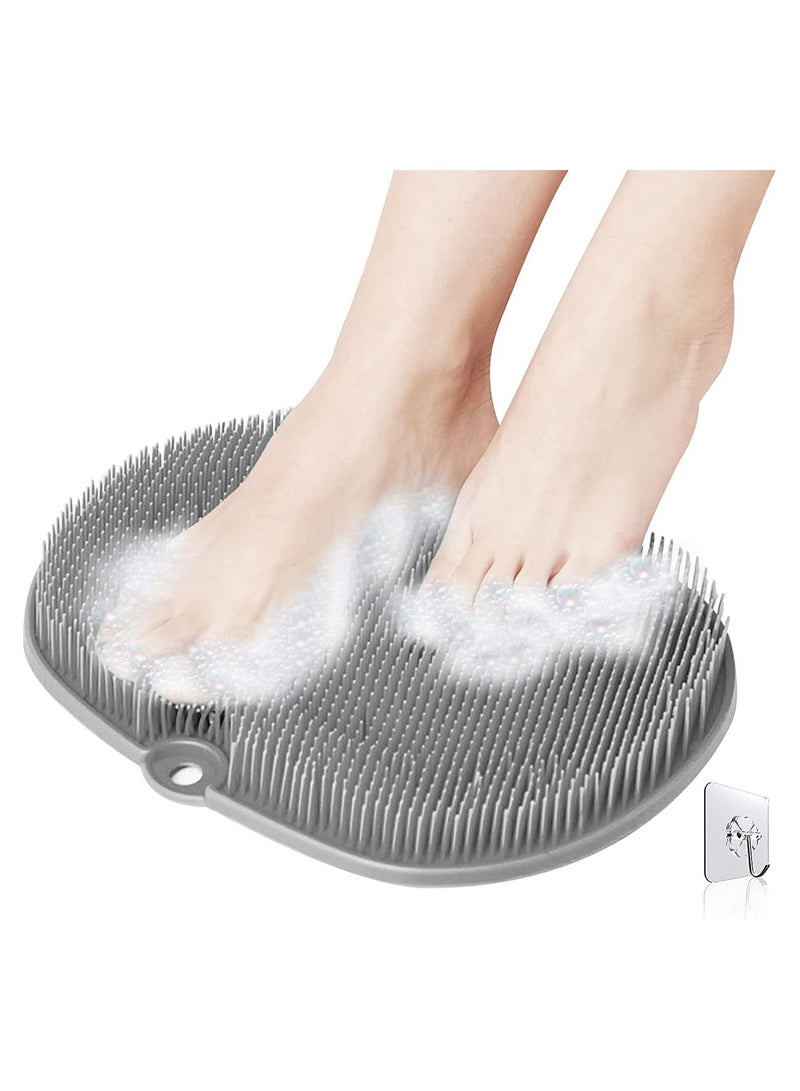 Foot Scrubber Cleaner Massager Shower Care for Use in Men Women to Improve Circulation Soothe Achy Feet & Reduce Pain Non Slip Suction Cups