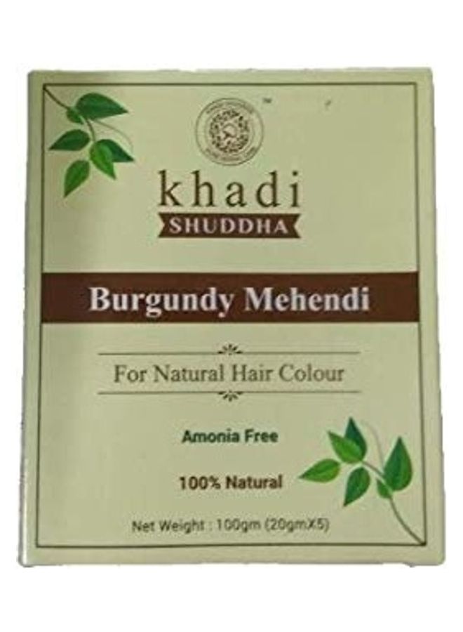 Mehendi For Natural Hair Colour Burgundy 100grams