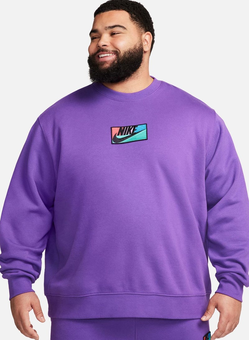 Club+ Patch Graphic Sweatshirt