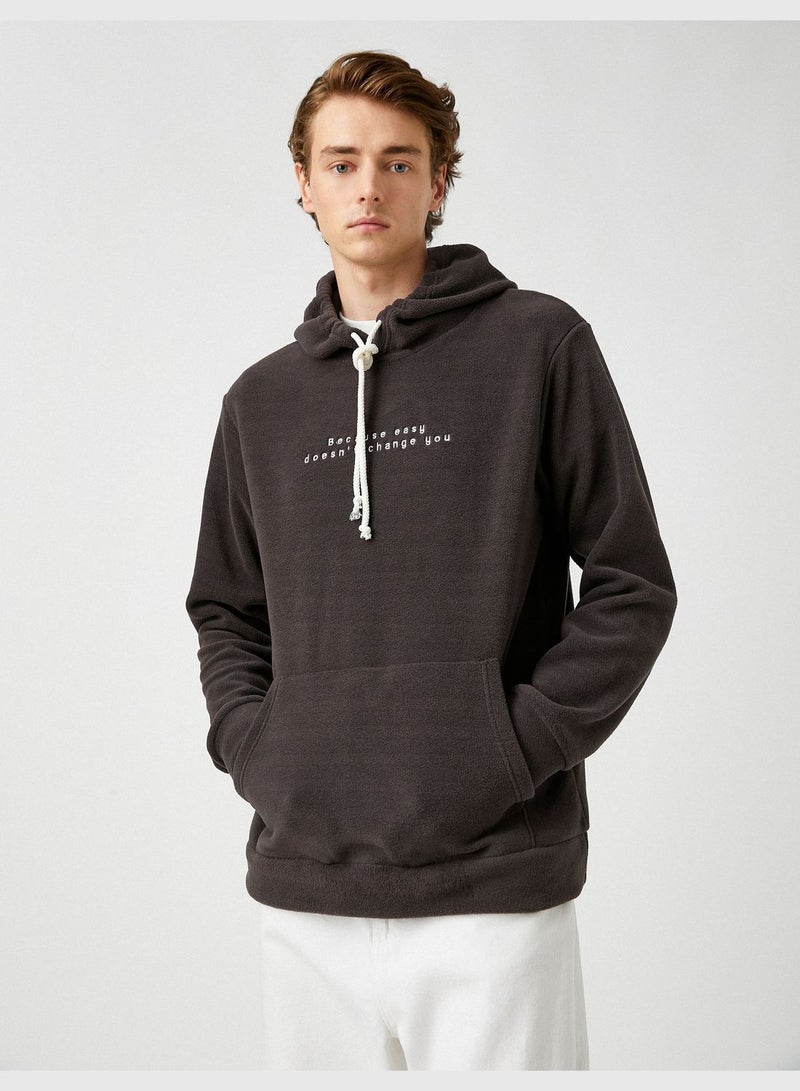 Polar Embroidered Hoodie