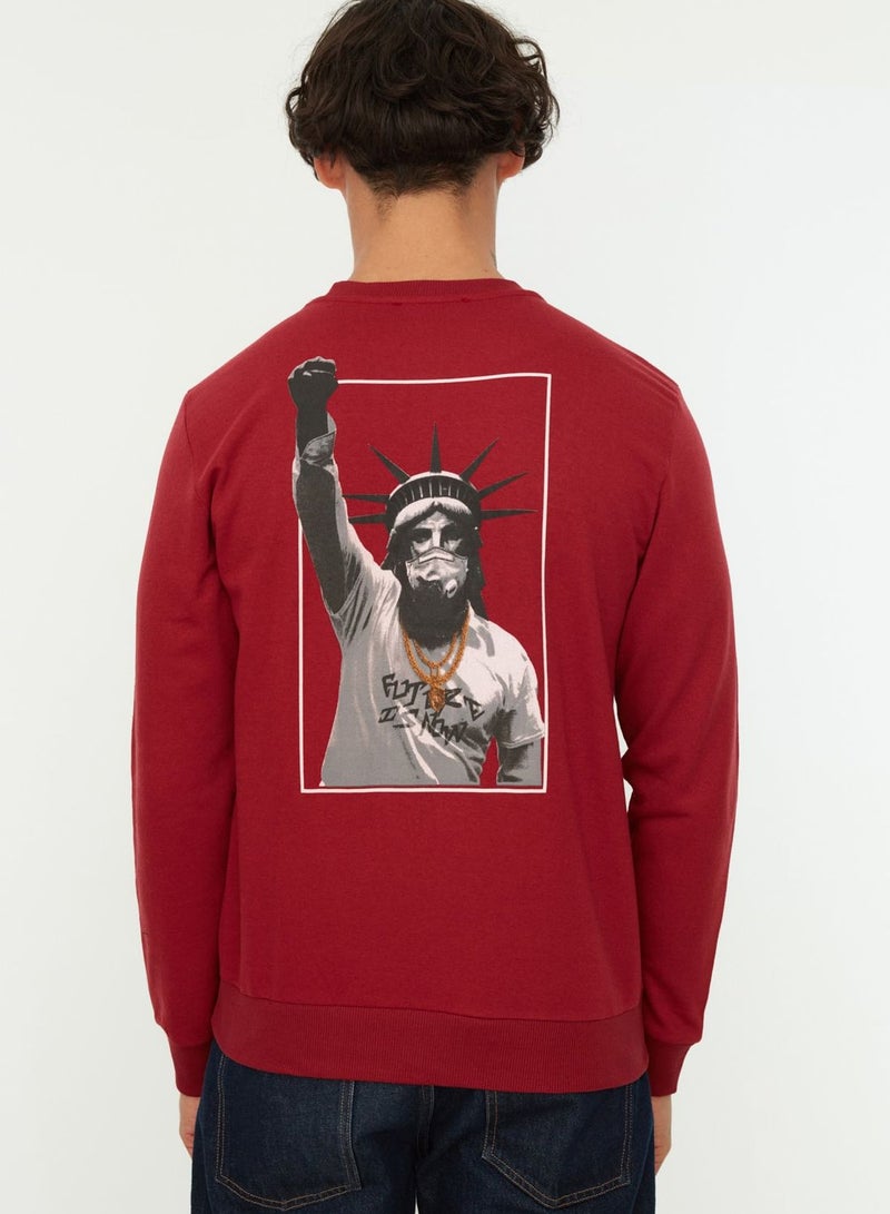 Back Print Sweatshirt