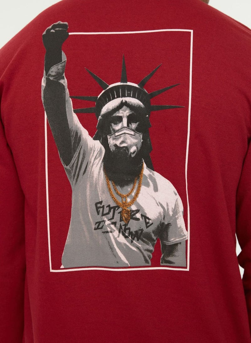 Back Print Sweatshirt
