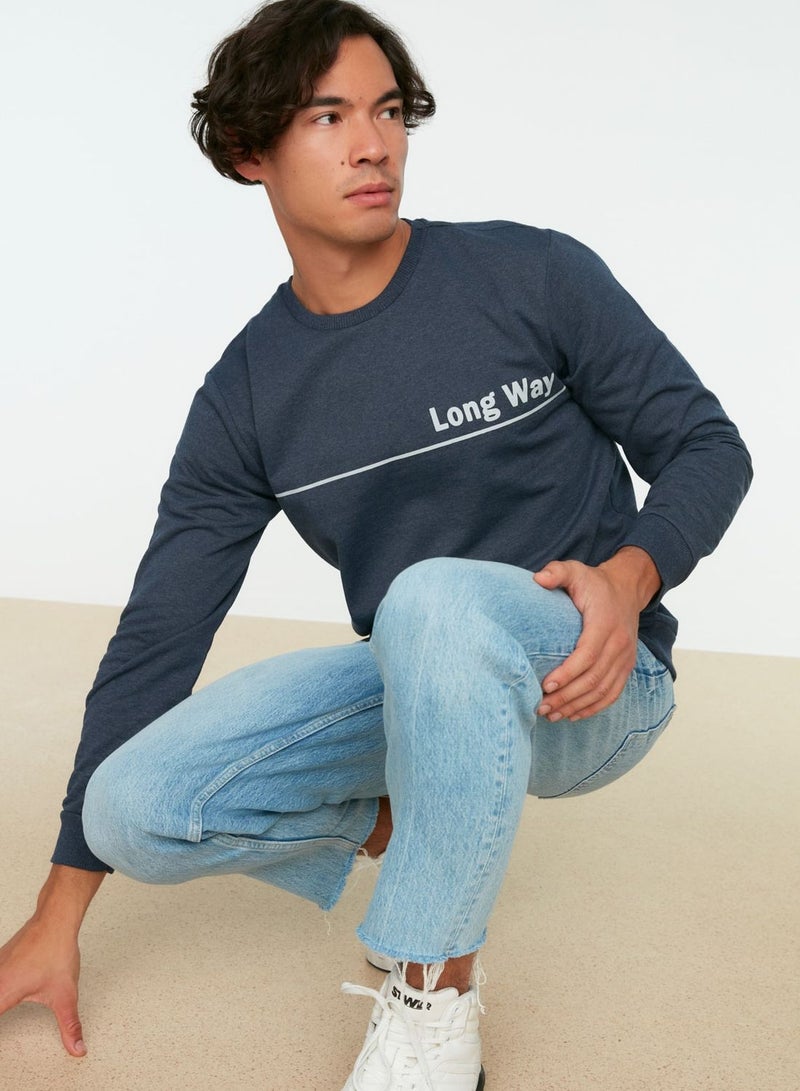 Slogan Sweatshirt