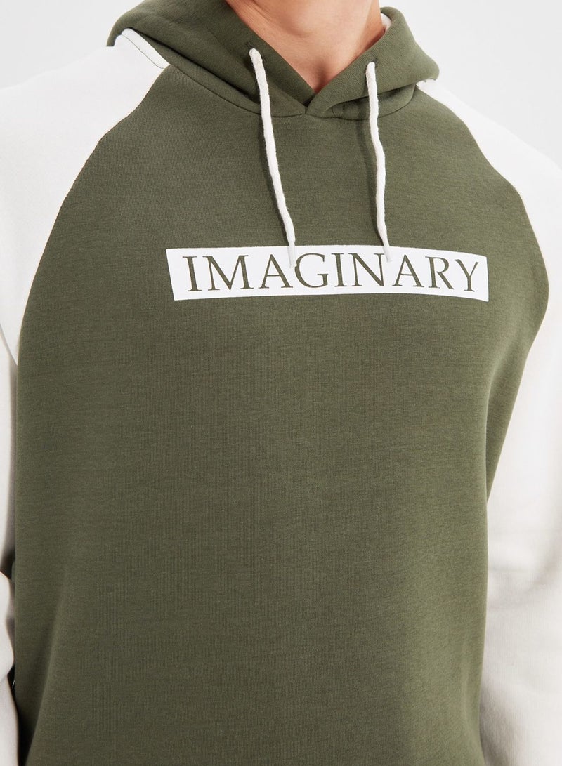 Imaginary Color Block Hoodie