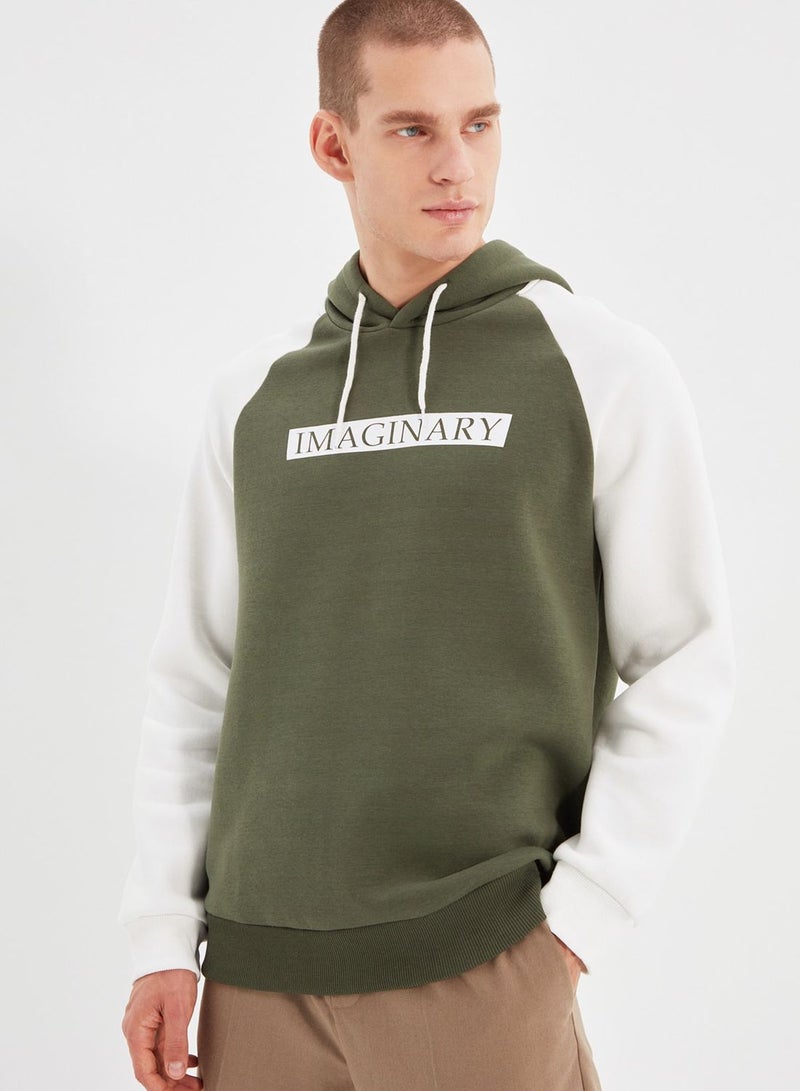 Imaginary Color Block Hoodie