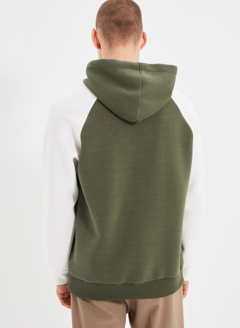 Imaginary Color Block Hoodie