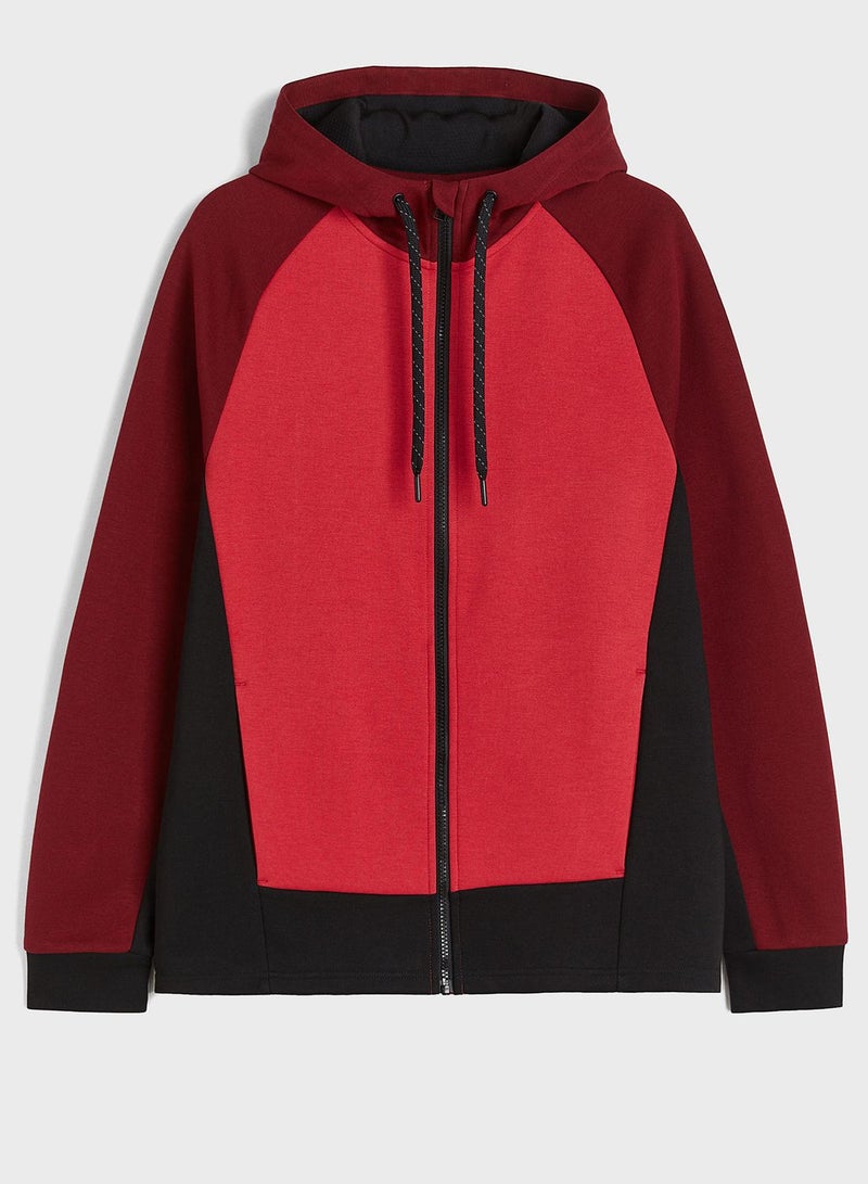 Drymove™ Zip-Through Sports Hoodie