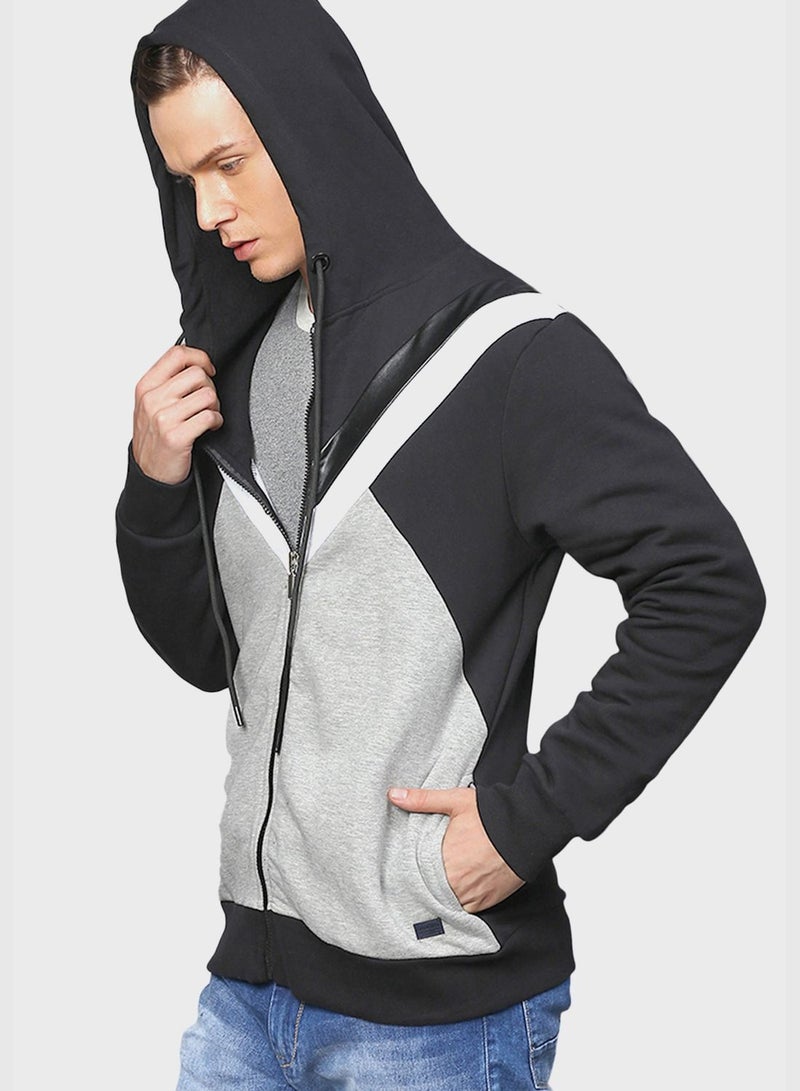 Color block Hoodie