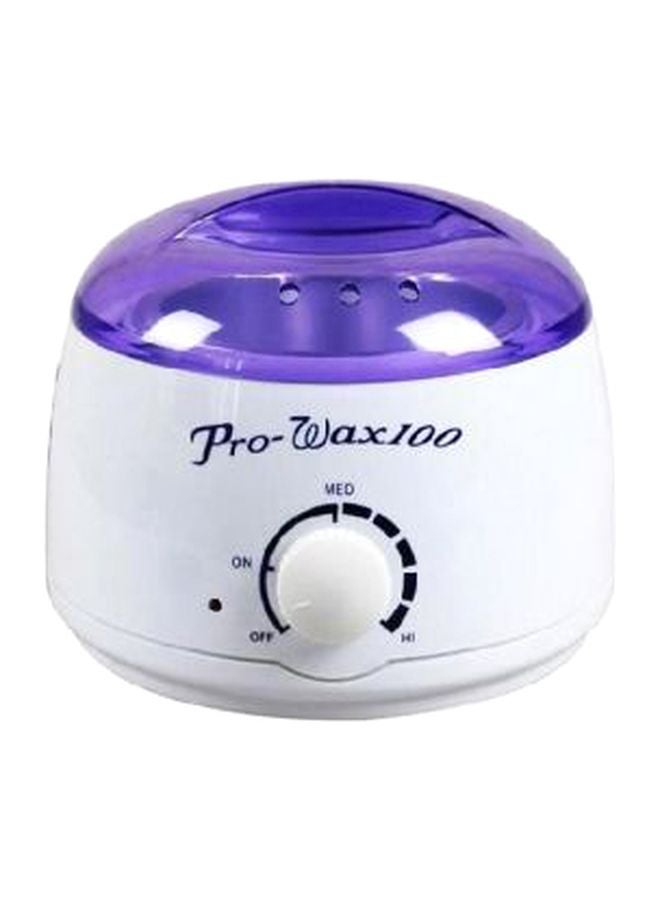 Hair Removal Wax Heater Set White/Purple/Beige
