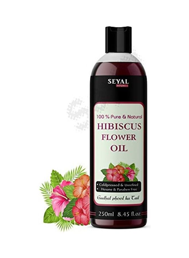 Pure And Natural Hibiscus Oil Multicolor 250ml