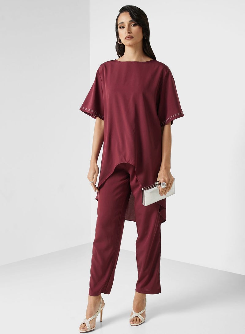 Longline Tunic & Pant Set