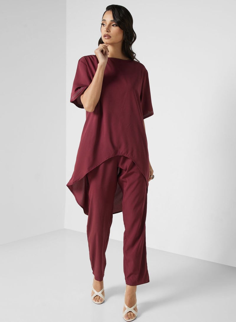 Longline Tunic & Pant Set