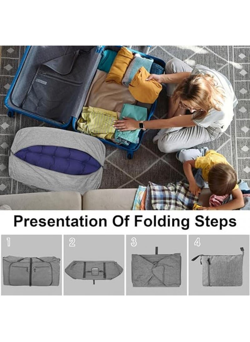 115L Large Capacity Sport Cationic Folding Portable Travel Fitness Duffel Bag