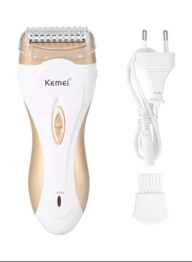 Rechargeable Electric Hair Epilator Beige/White