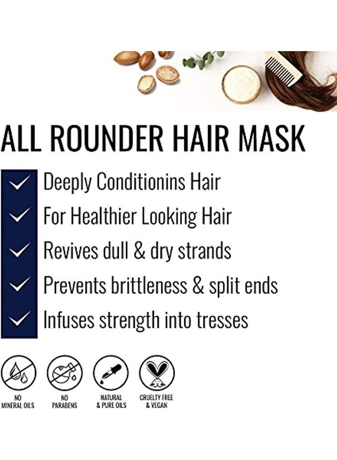 Moroccan Argan Hair Mask - Deep Conditioning & Hydration For Healthier Looking Hair 200 ml Multicolour 200ml