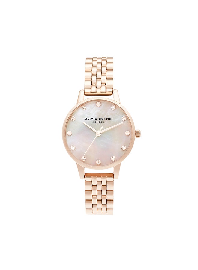 Women's Analog Round Shape Stainless Steel Wrist Watch OB16SE10 - 30 Mm