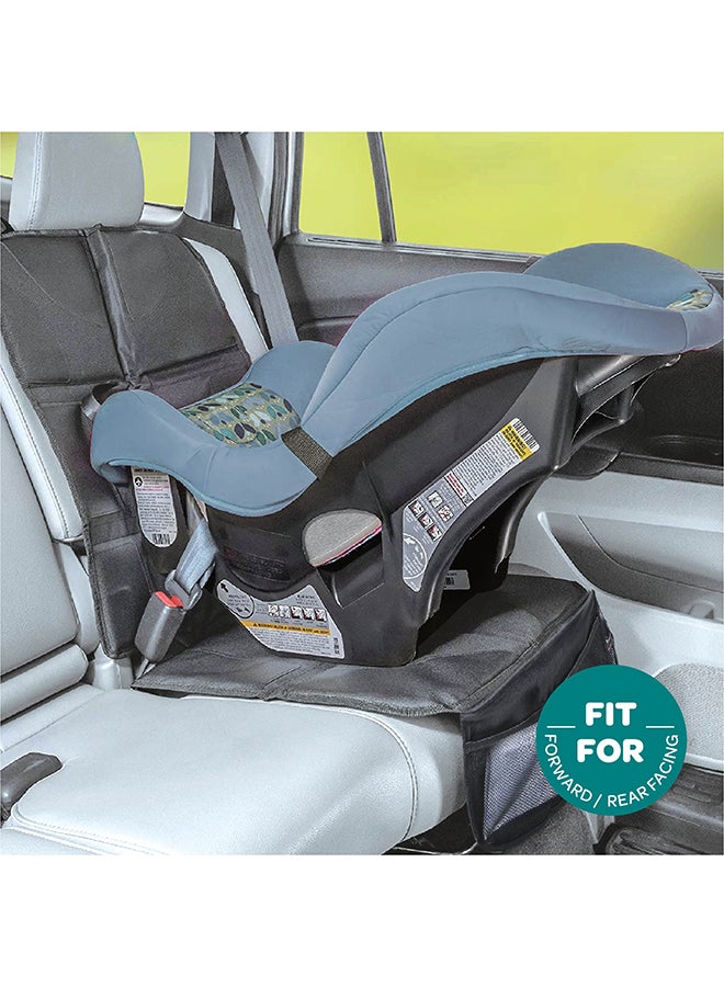 MOON Waterproof Car Seat Protector for Car Seat - Black Prismatic