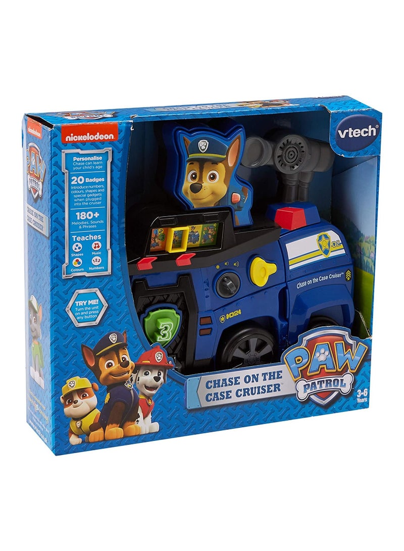 Paw Patrol Chase on the Case Cruiser